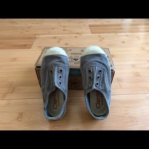 Cienta slip in cotton shoes size US 7 EU 25